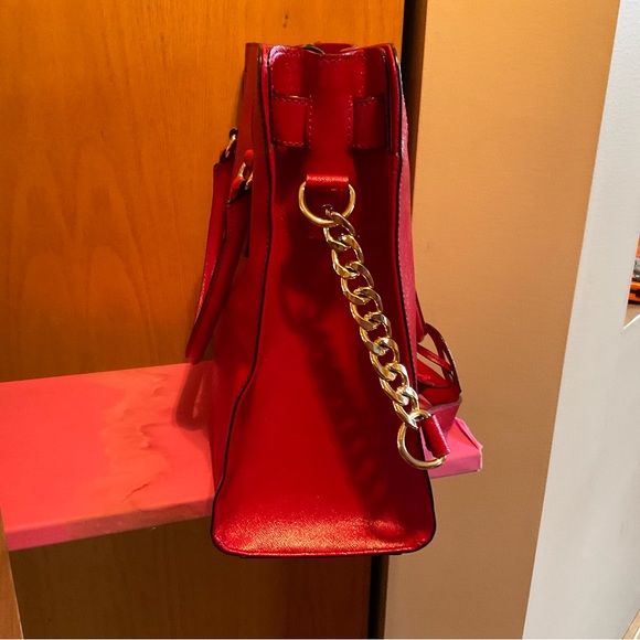 Michael Kors Hamilton large tote Red - Picture 7 of 8